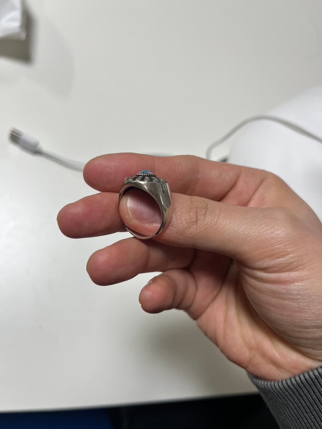 렌도 Turquoise Clam 반지 상품이미지7