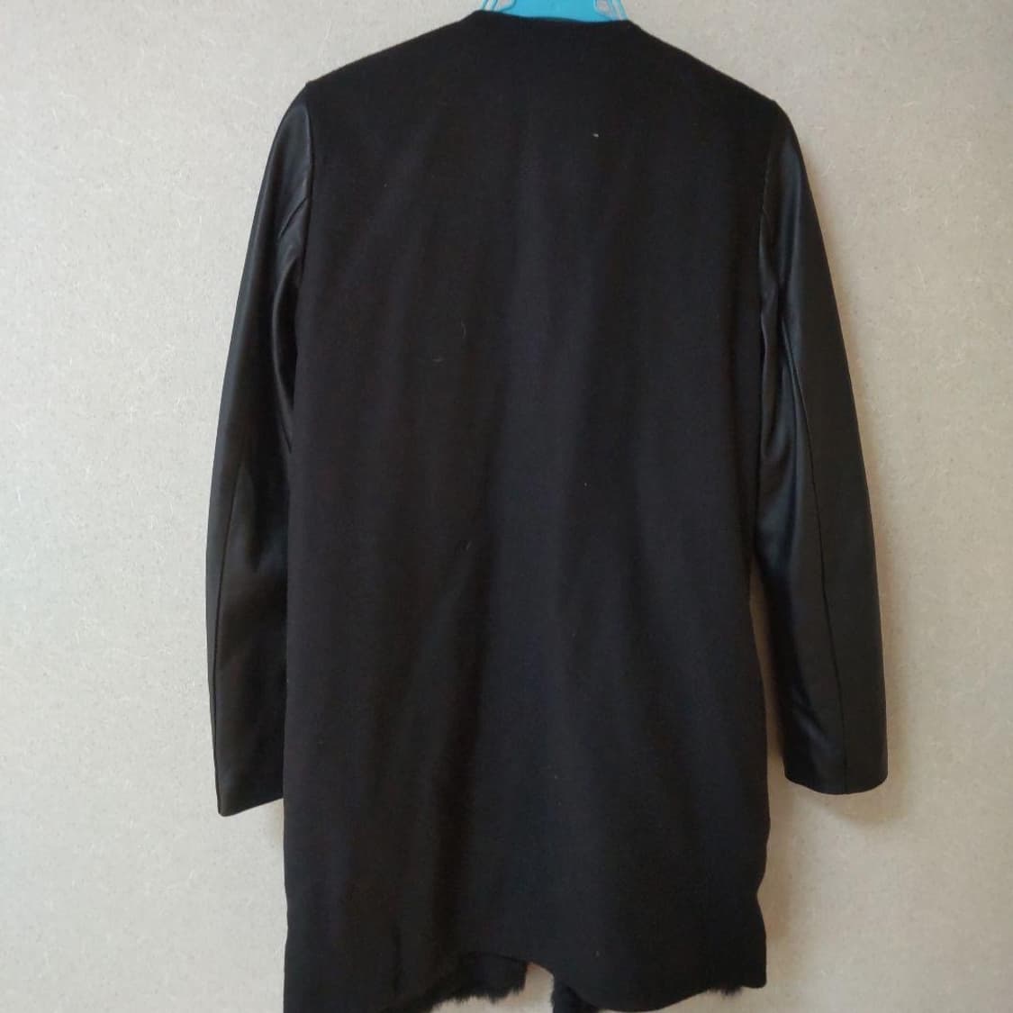 Annarita N 카우 하이드 레더 코트 상품이미지5