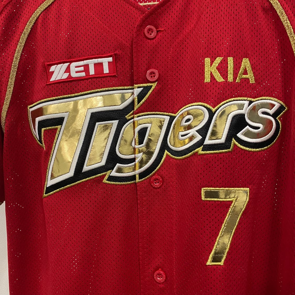 기아타이거즈 이종범 은퇴기념 패치 유니폼 상품이미지5