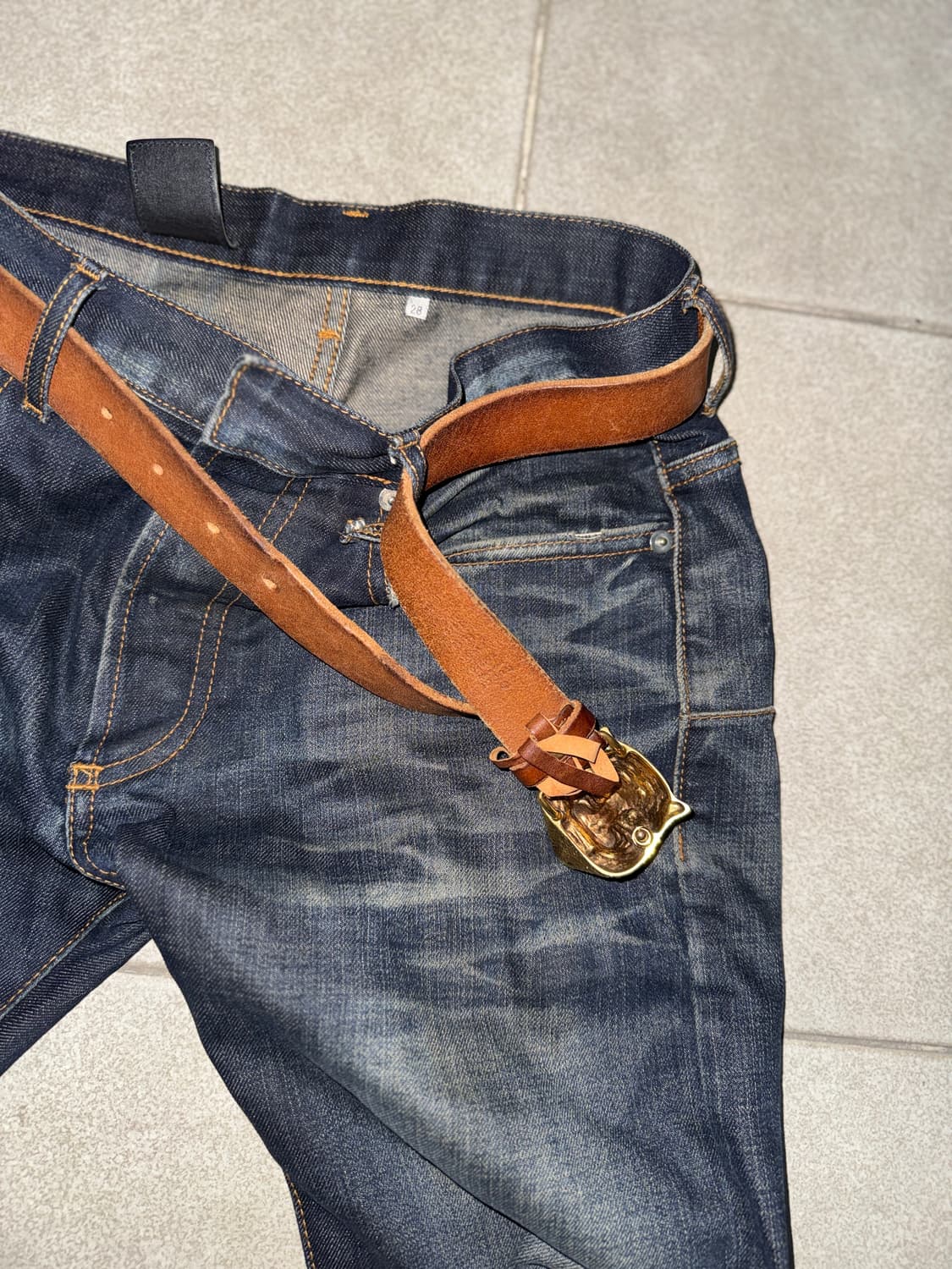 구찌 타이거 벨트 상품이미지4