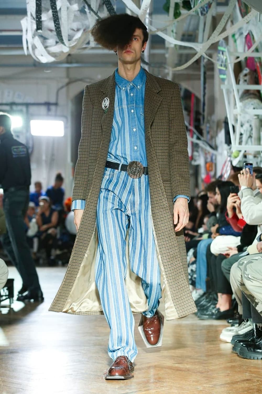 [투어스 착용] 마틴로즈 하운드투스 코트 상품이미지1