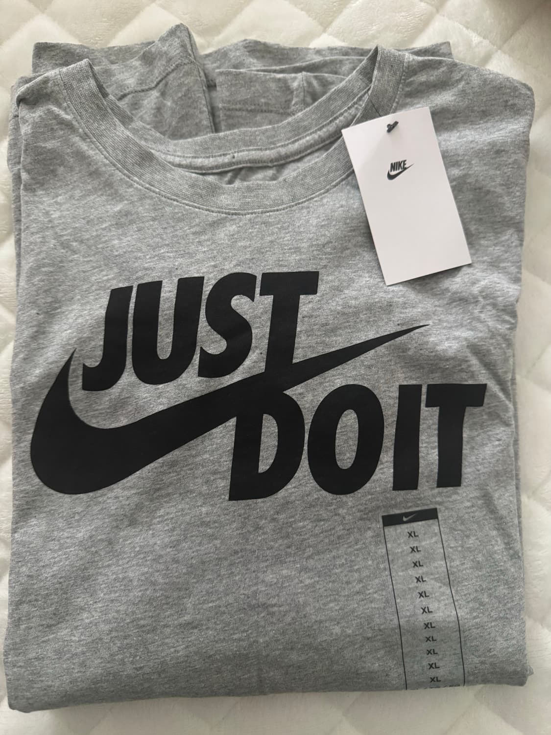 미국 나이키 로고 반팔티셔츠 새상품 XL 남여공용 상품이미지1