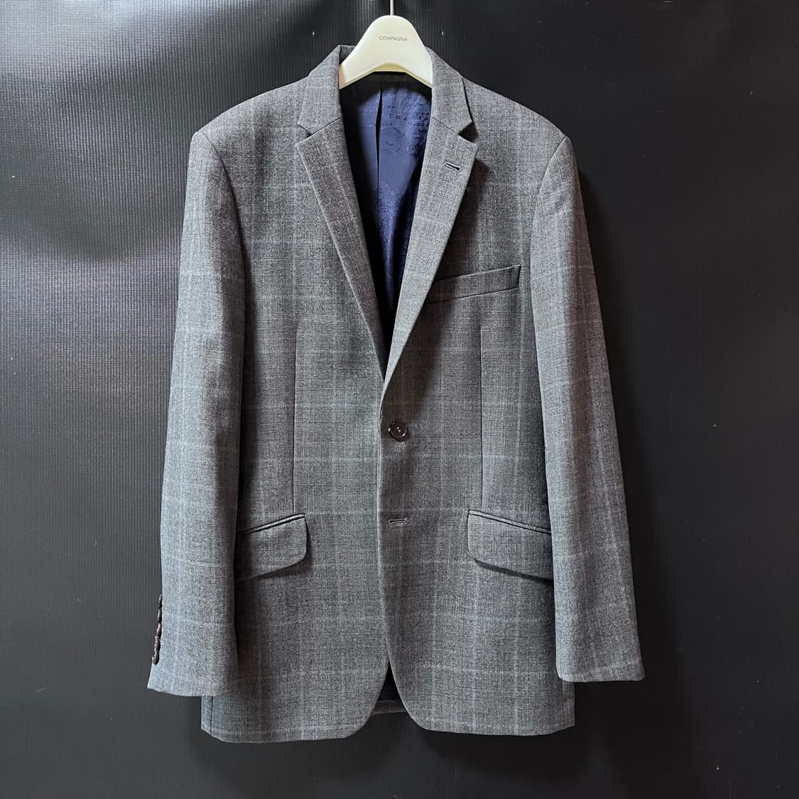 XS) 폴 스미스 Made in Italy 글랜체크 테일러드 자켓 상품이미지4