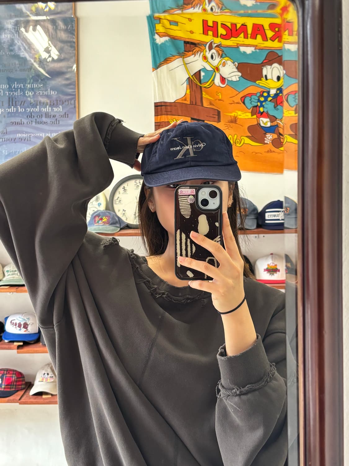 캘빈클라인 빈티지 햇 상품이미지2