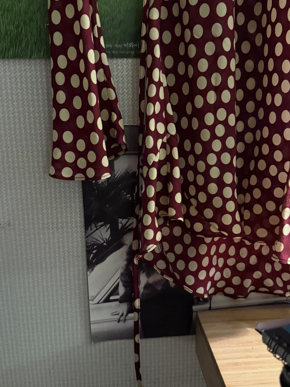 리얼리제이션 플레어 실크 원피스 상품이미지7