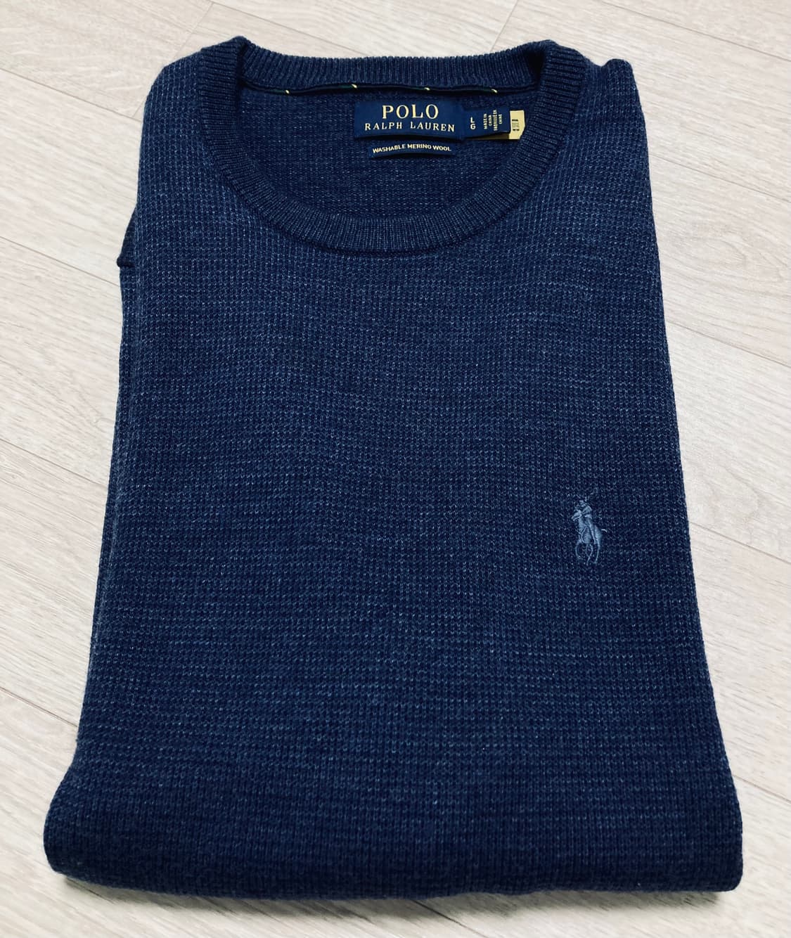 폴로 울 크루넥 니트 L(100)판매 상품이미지2