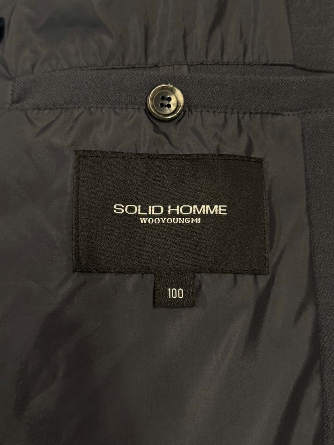 솔리드옴므 구스다운 패딩 코트 100 상품이미지9