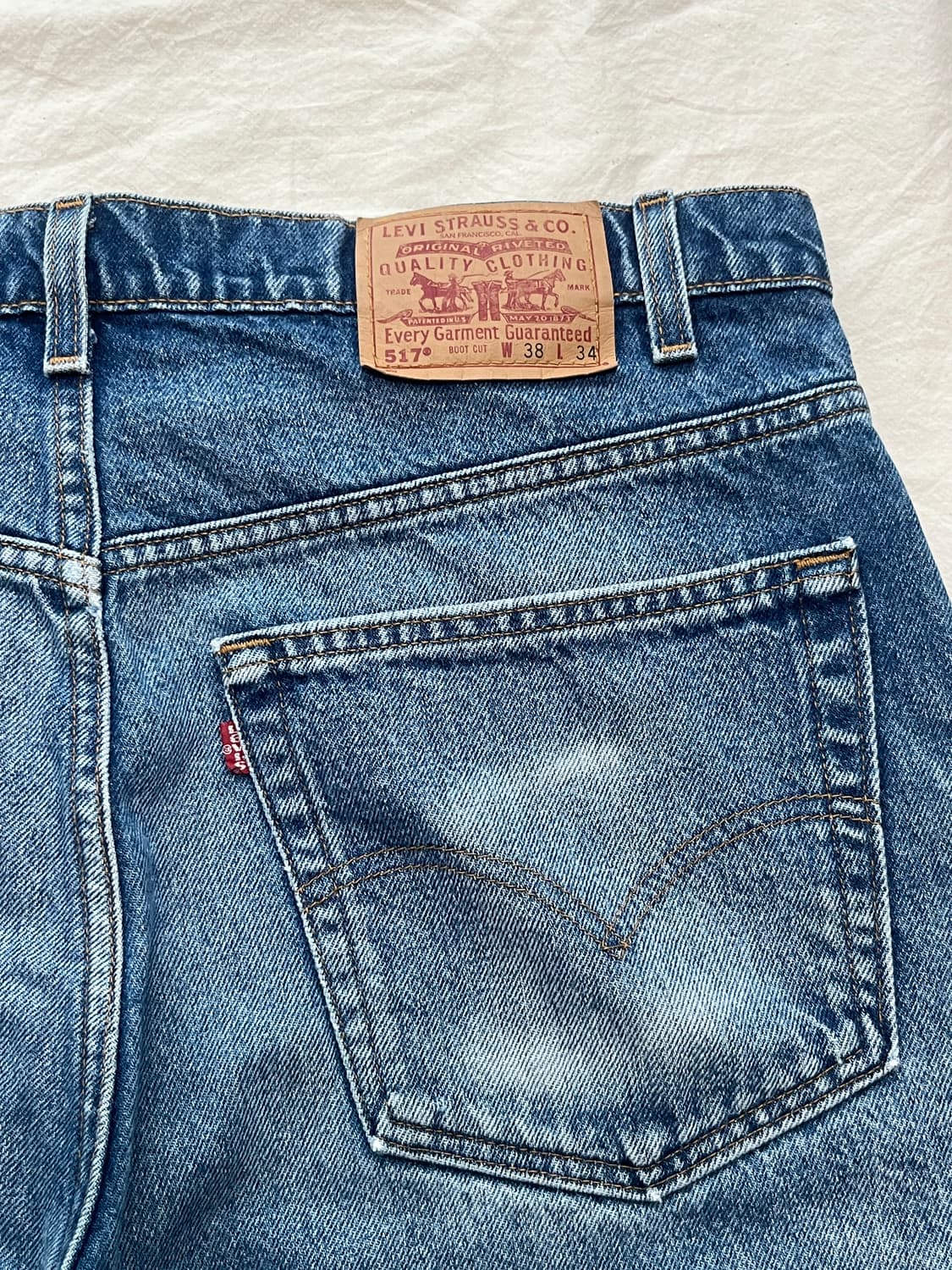 90s Levi's 리바이스 517 38x34 made in USA 상품이미지9