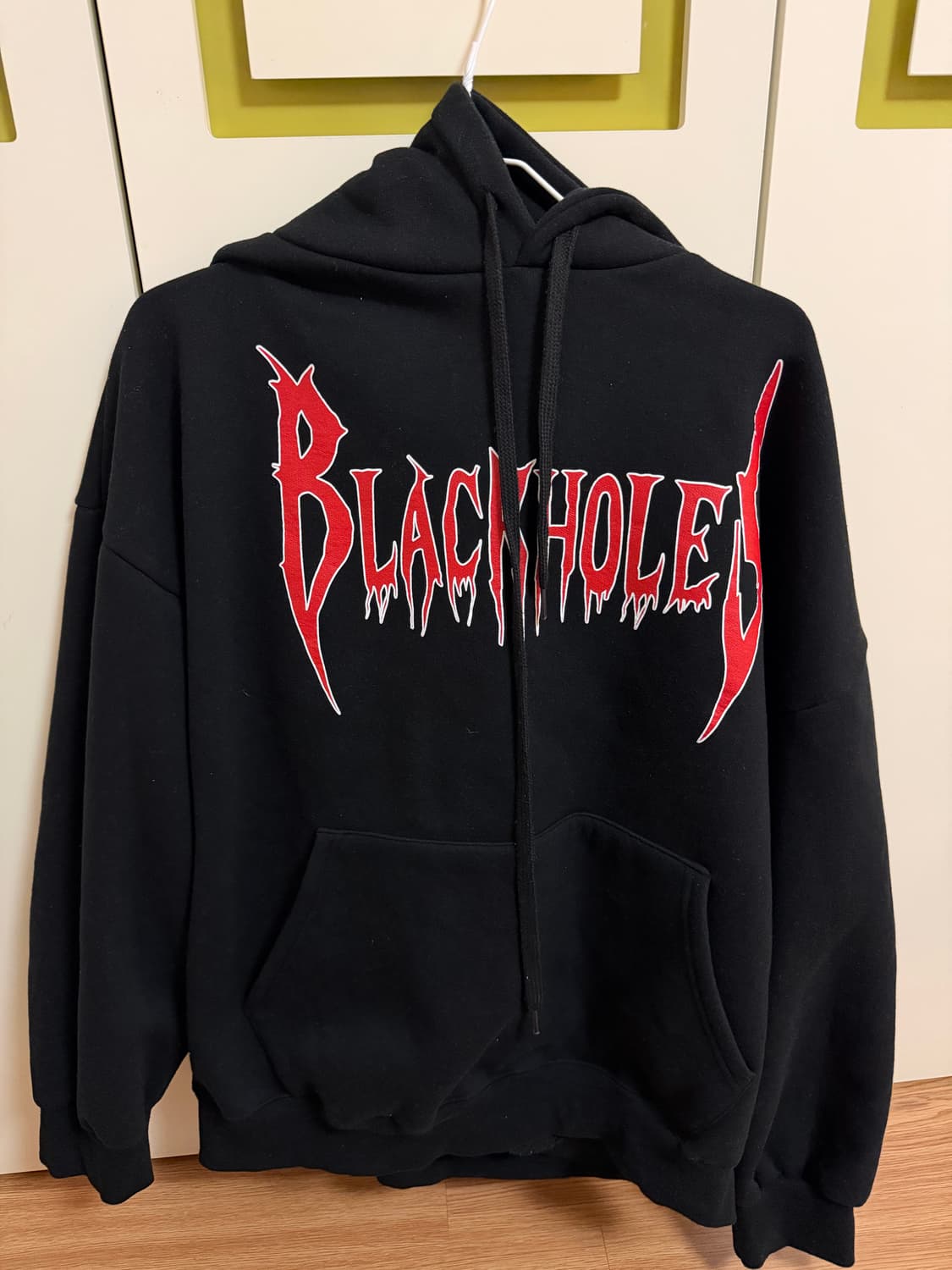 오대오 블랙 후드 상품이미지3