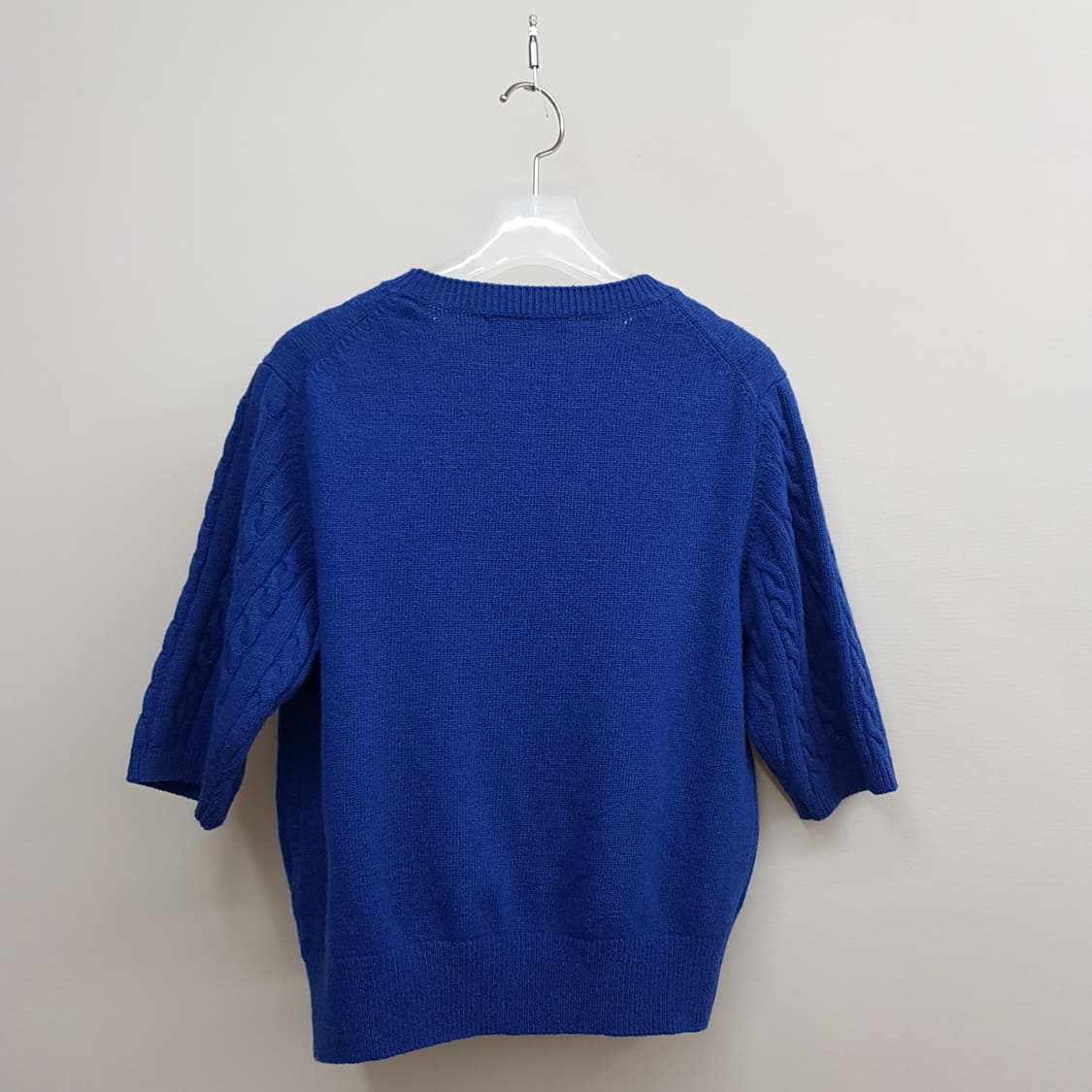 구호플러스 2022 하프슬리브 꽈배기 니트 2사이즈 상품이미지5