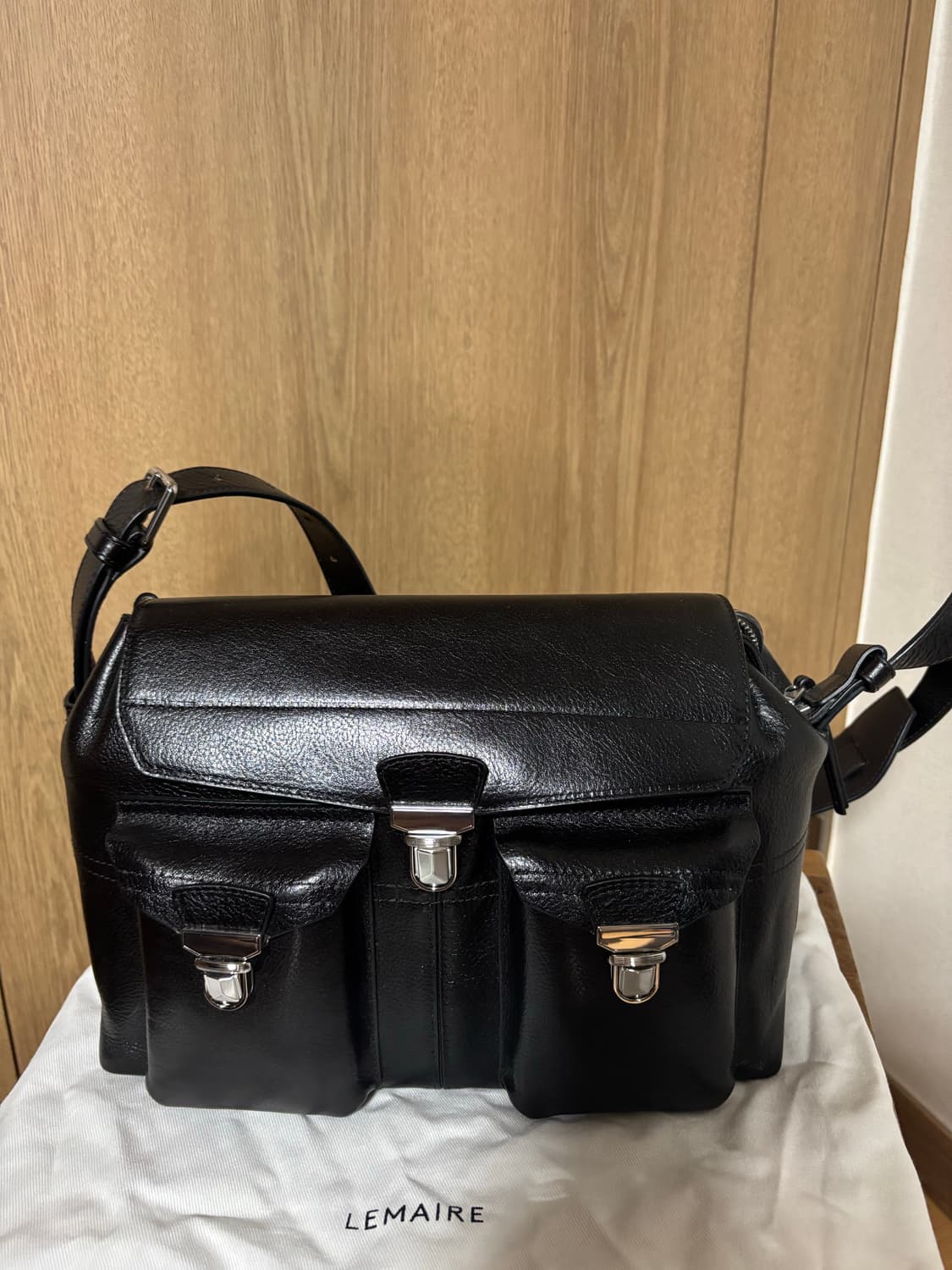 [M]르메르 기어백 미디움+이너백 에스프레소 상품이미지2