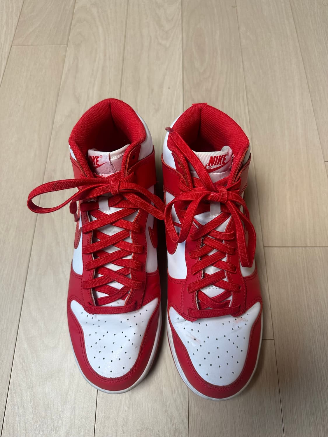 나이키 덩크하이 레드 260 상품이미지1