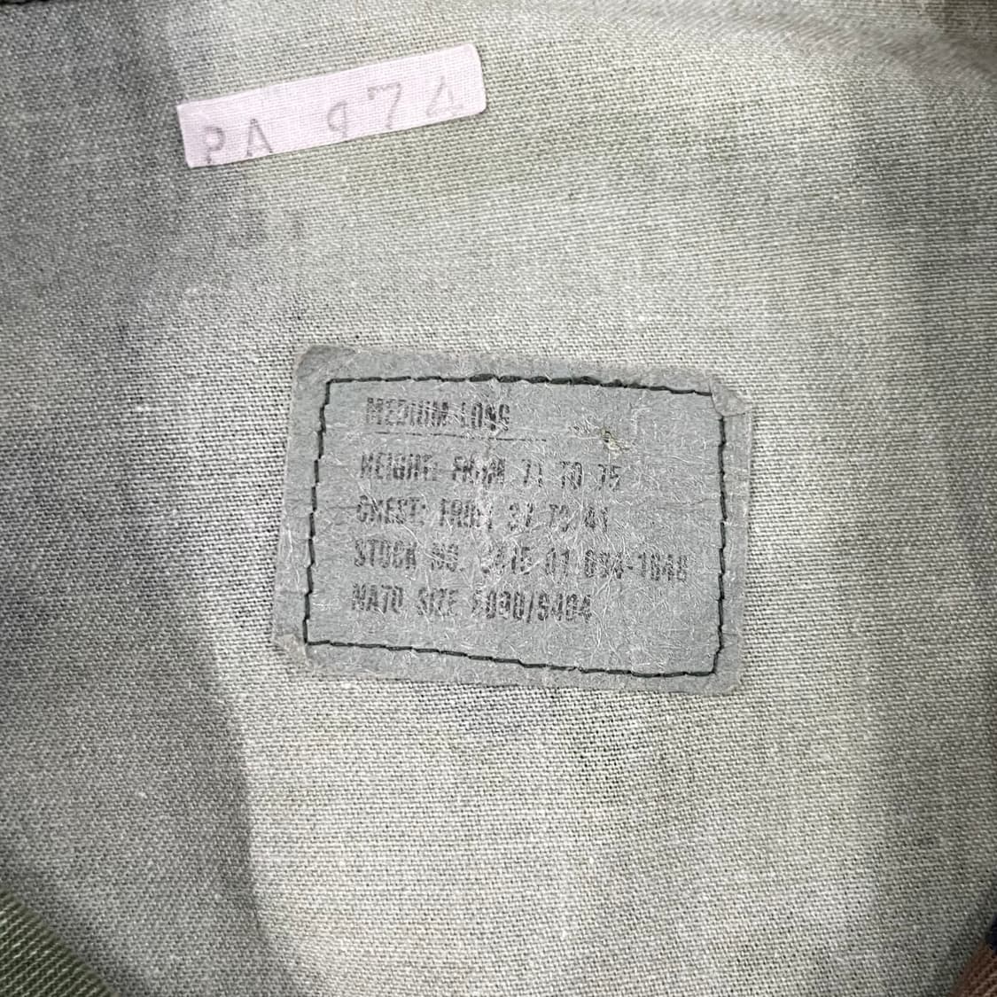 80's 미군 컴뱃셔츠 M 상품이미지7