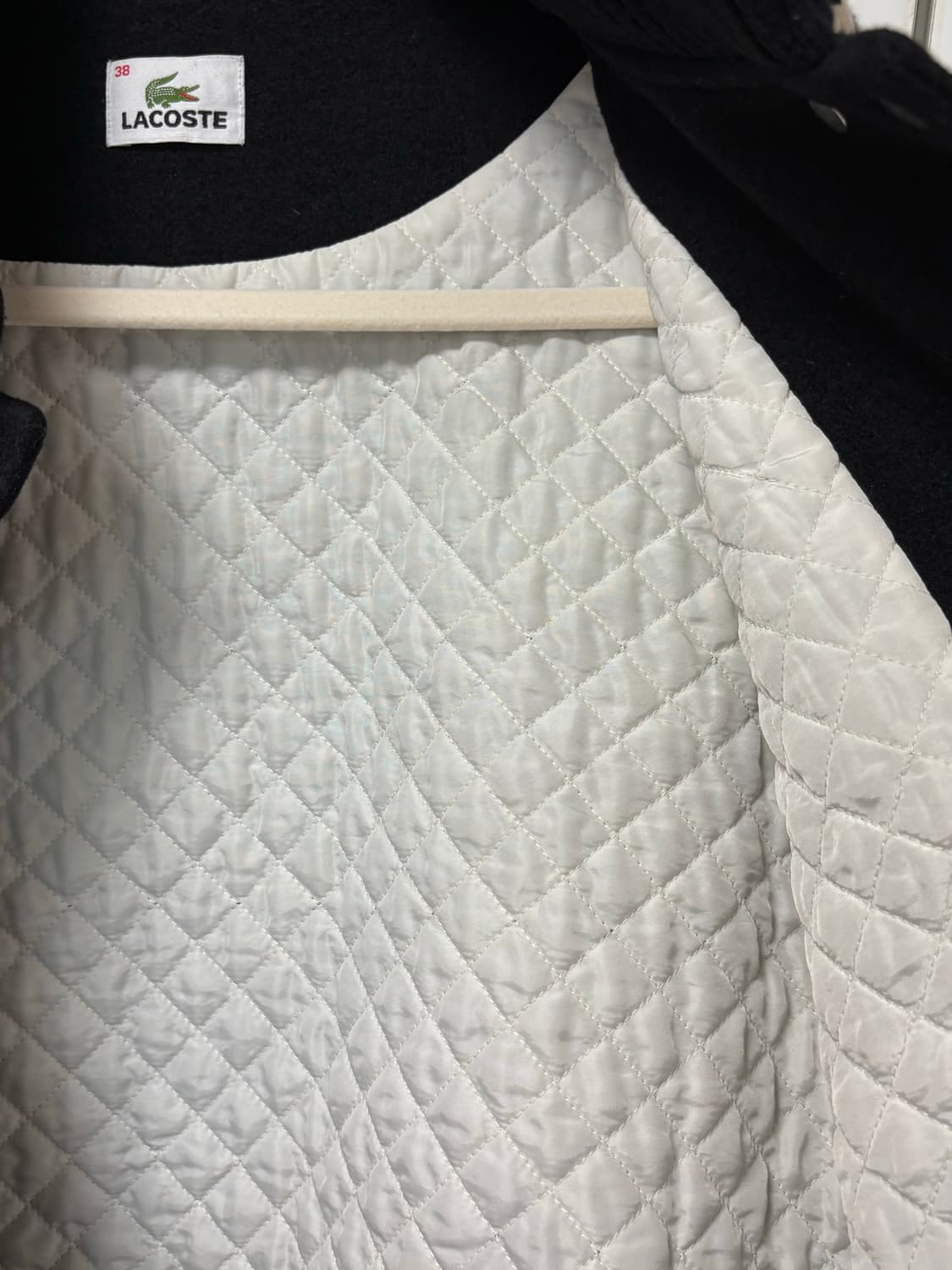 ✨ 라코스테 양가죽배색 바시티자켓 상품이미지3