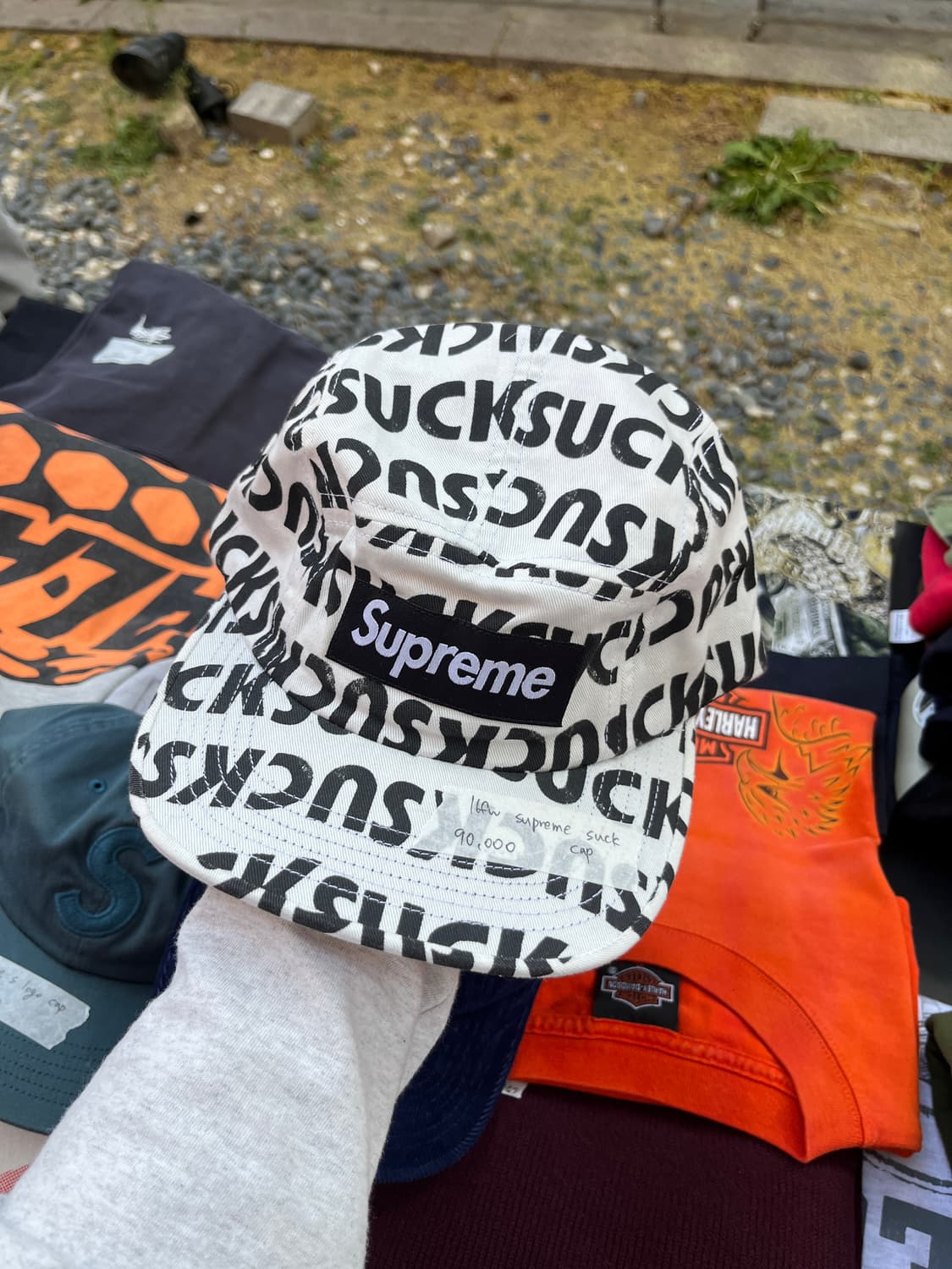 슈프림 캠프캡 모자 캡 상품이미지1