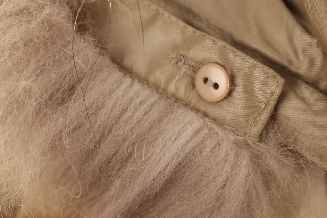 ZAZIE 패딩 자켓 퍼자켓 퍼후드 갸루 y2k 와투케 펑크 punk 상품이미지6