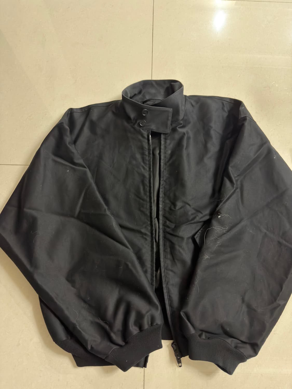 발렌시아가 24FW 코튼 쉘 해링턴 자켓 xs 상품이미지2