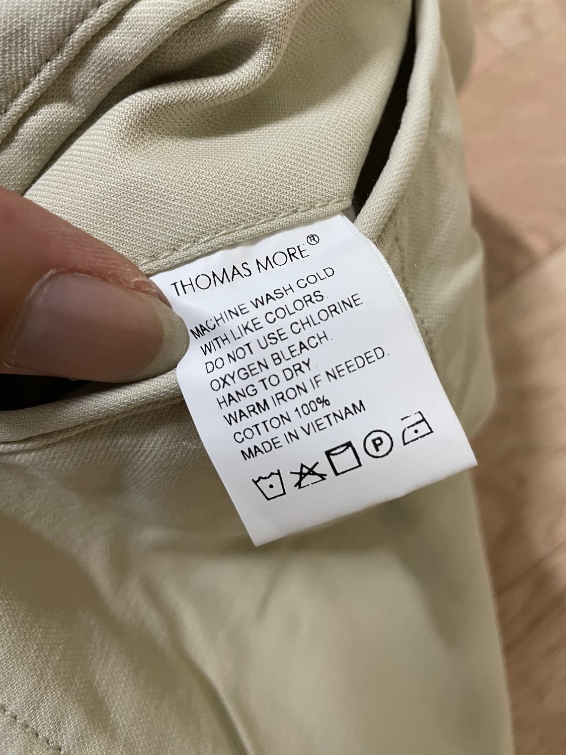 토마스모어 와이드핏 면바지 상품이미지6