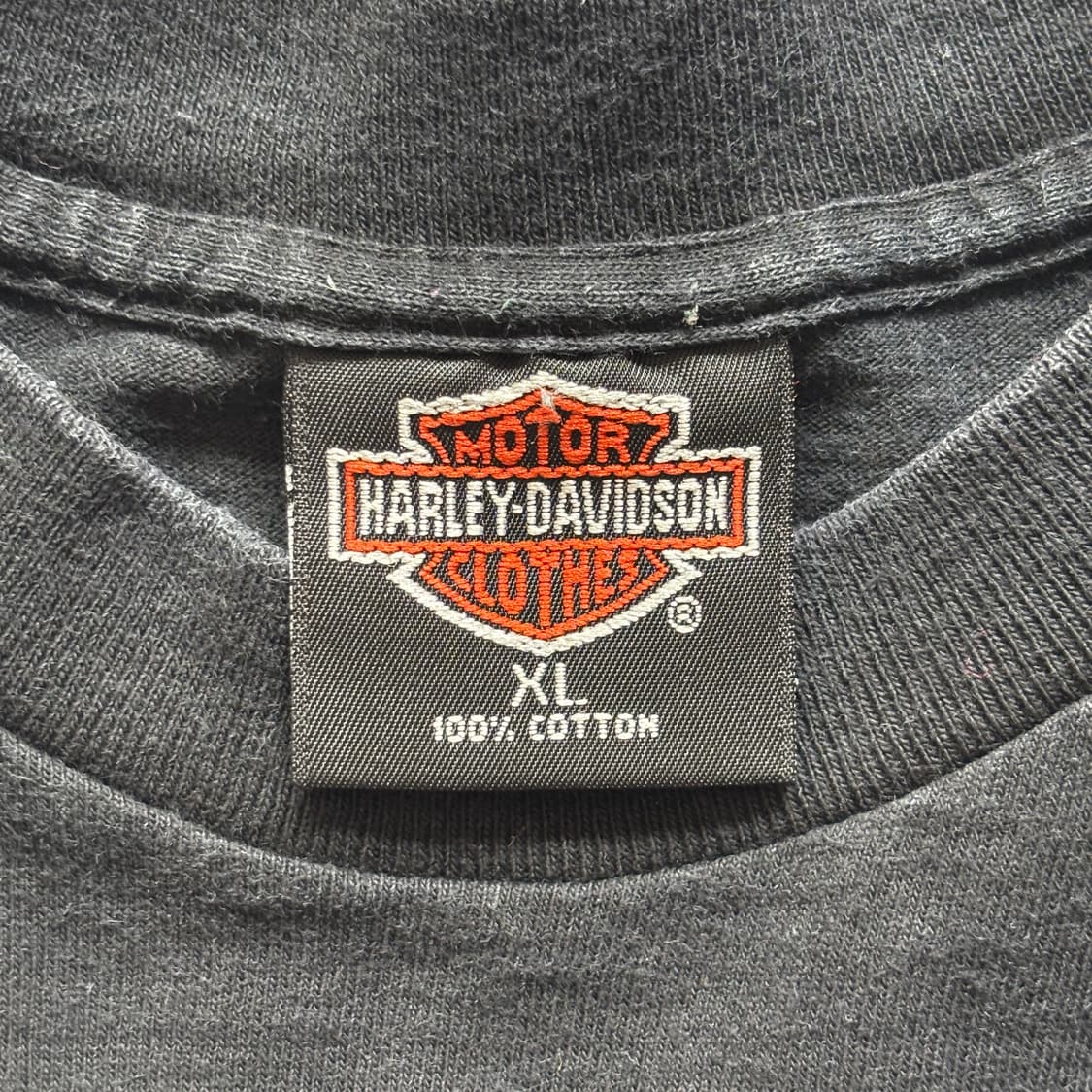 90s 빈티지 할리데이비슨 스몰로고 티셔츠 상품이미지8