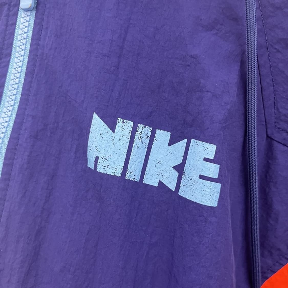 나이키 올드스쿨 레트로 배색 윈드러너 바람막이 자켓 XL C10531 상품이미지7