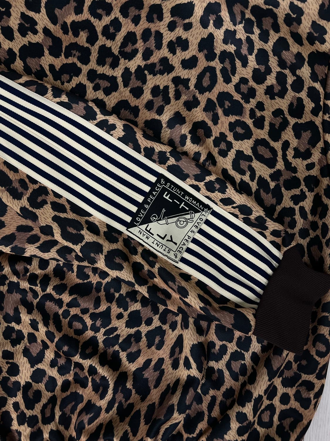 캐피탈 레오파드 저지 트랙 자켓 3size 상품이미지4