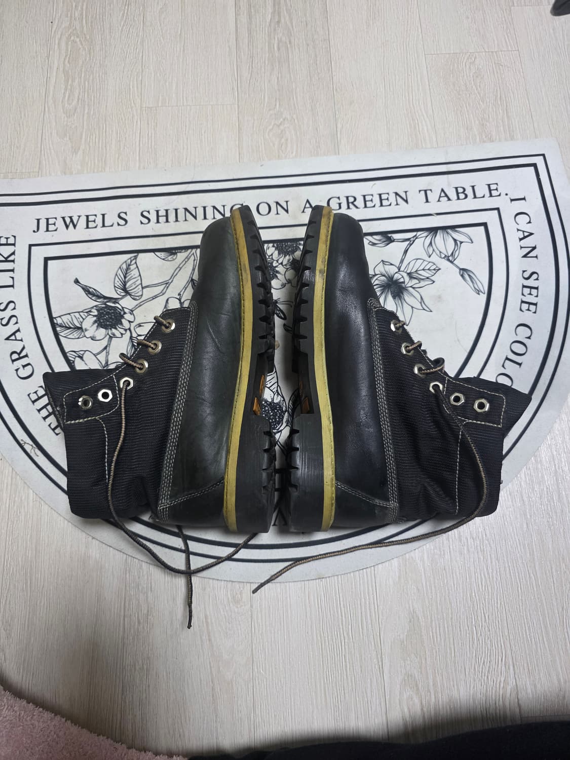 팀버랜드 여성 블랙 롤탑부츠 235 상품이미지9