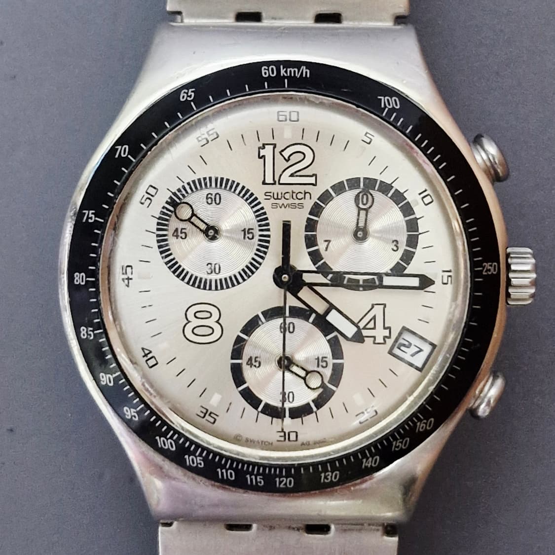 03) 빈티지 스와치 아이러니 크로노그래프 시계 상품이미지1