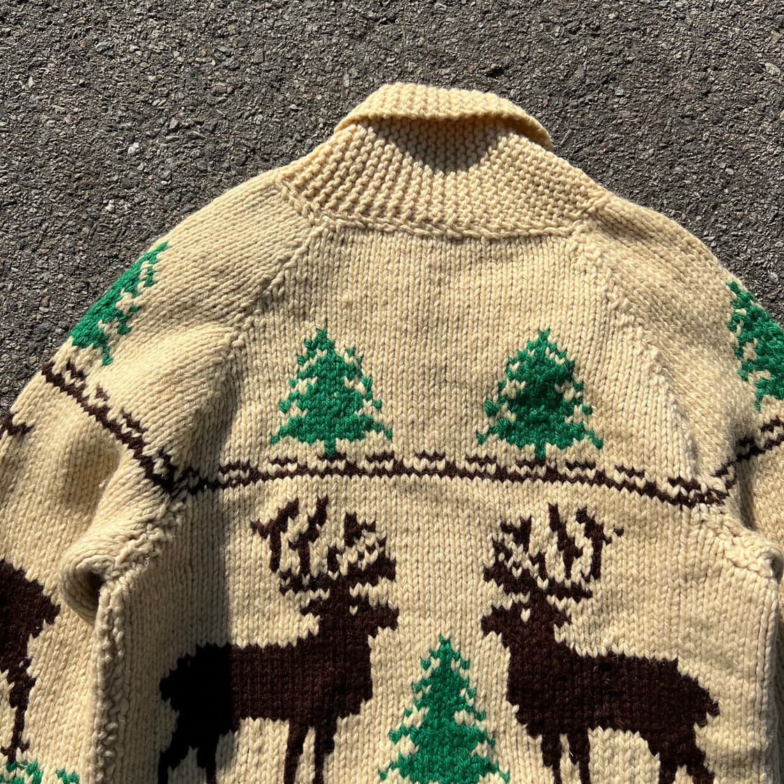 60‘s Lightning Zip Rein Deer Cowichan 상품이미지8