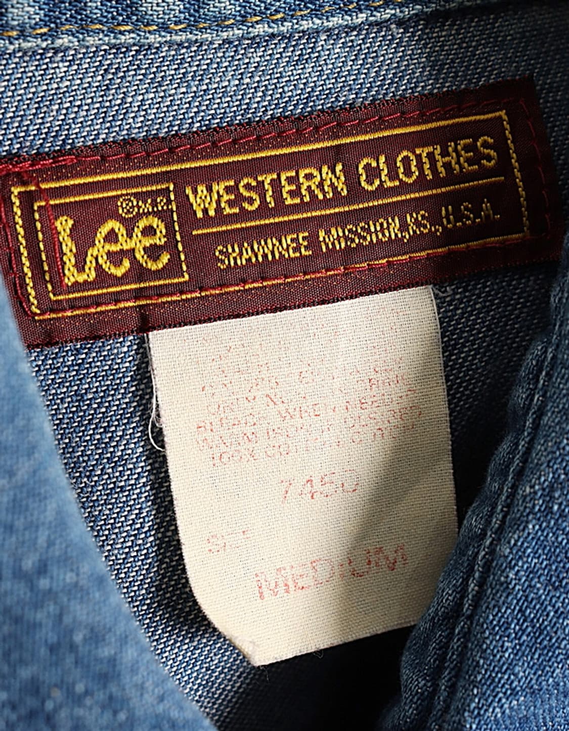 90's Lee Western Shirts 상품이미지6