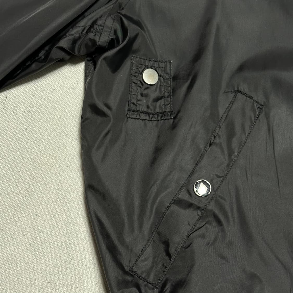 Alpha Industries L-2B 블랙 항공 점퍼 자켓 상품이미지5