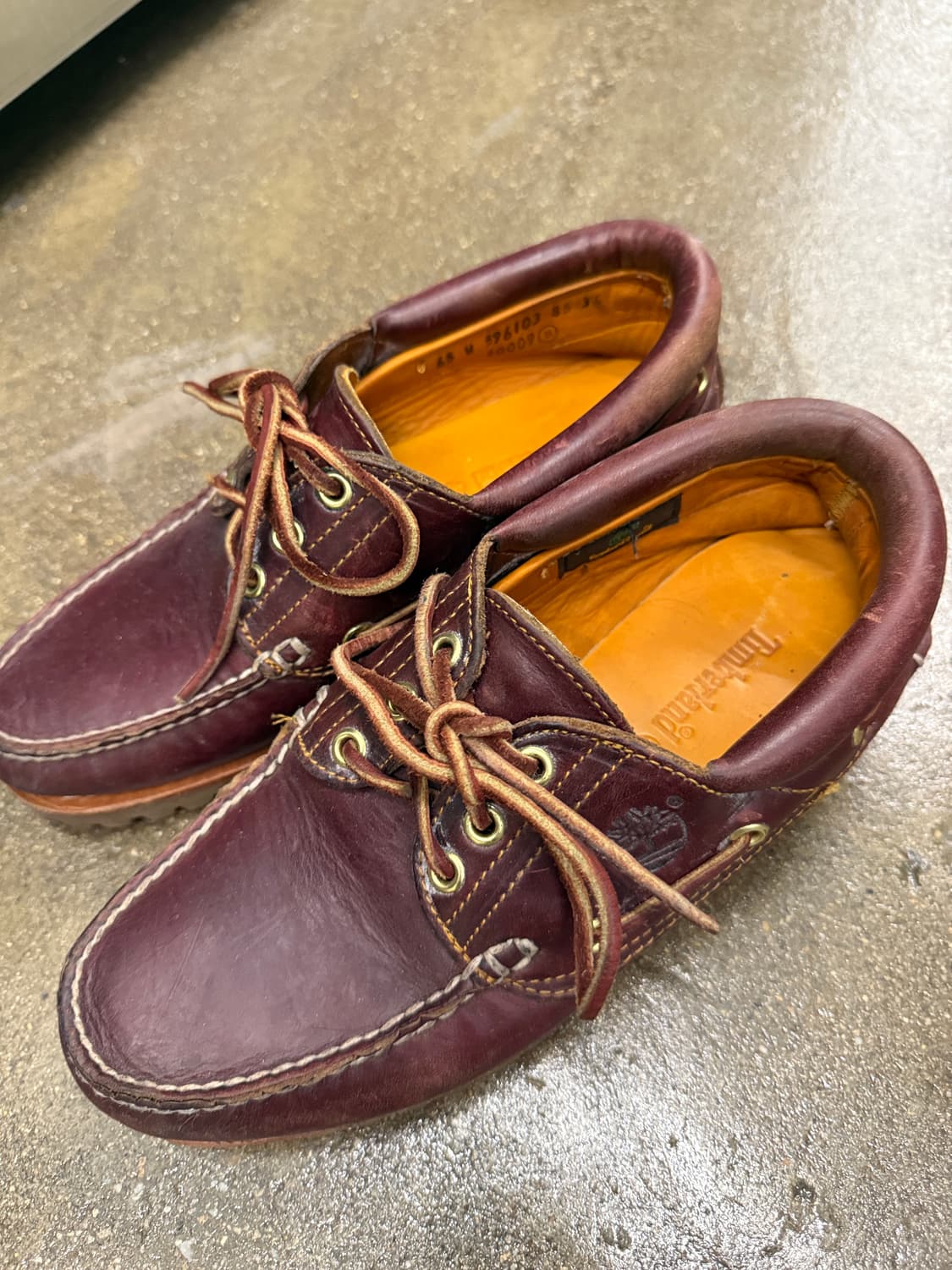 팀버랜드 쓰리아이 브라운 보트 슈즈 250 상품이미지3