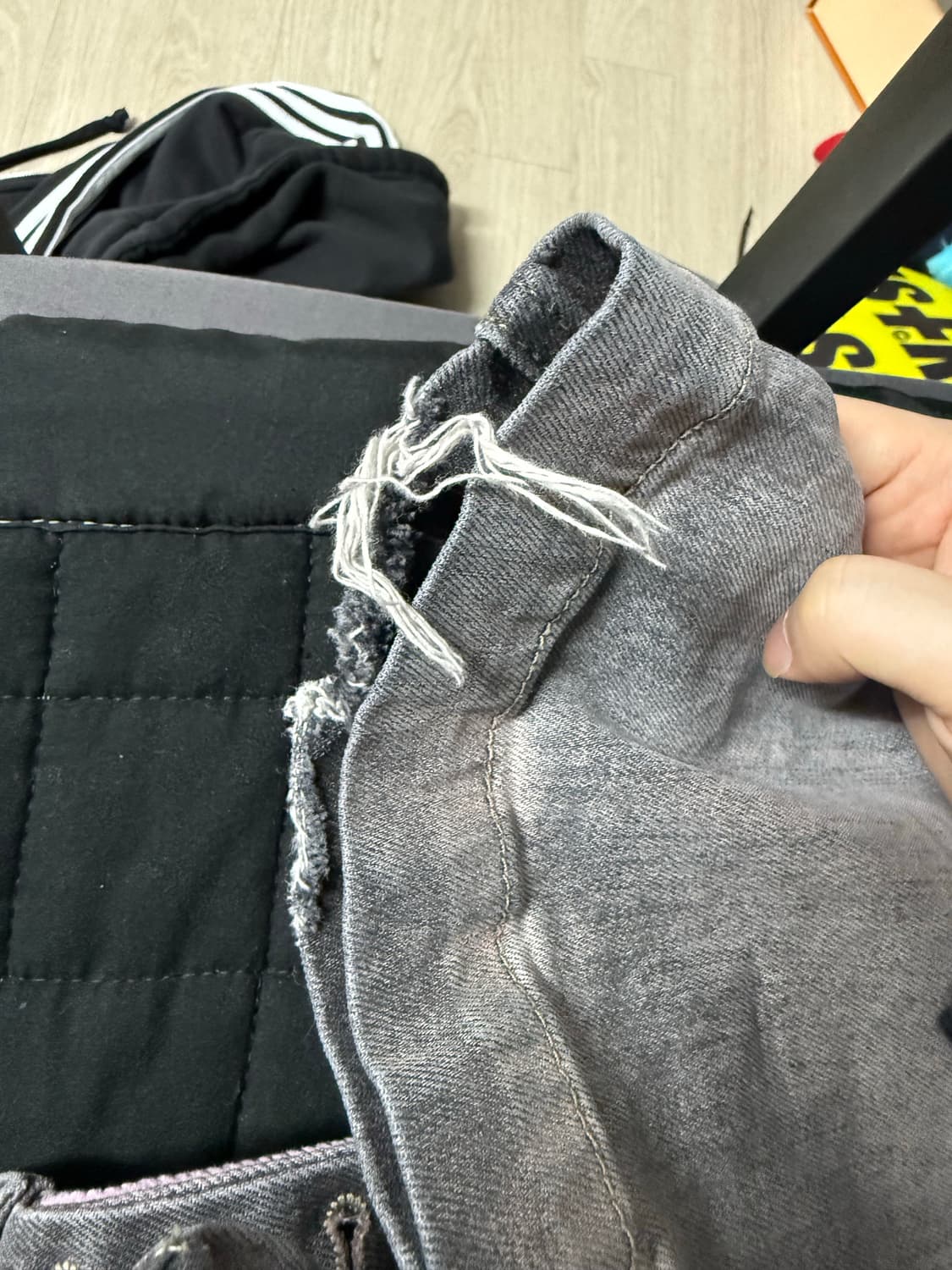 릭오웬스 볼란 부츠컷 페이드 핑크 상품이미지3