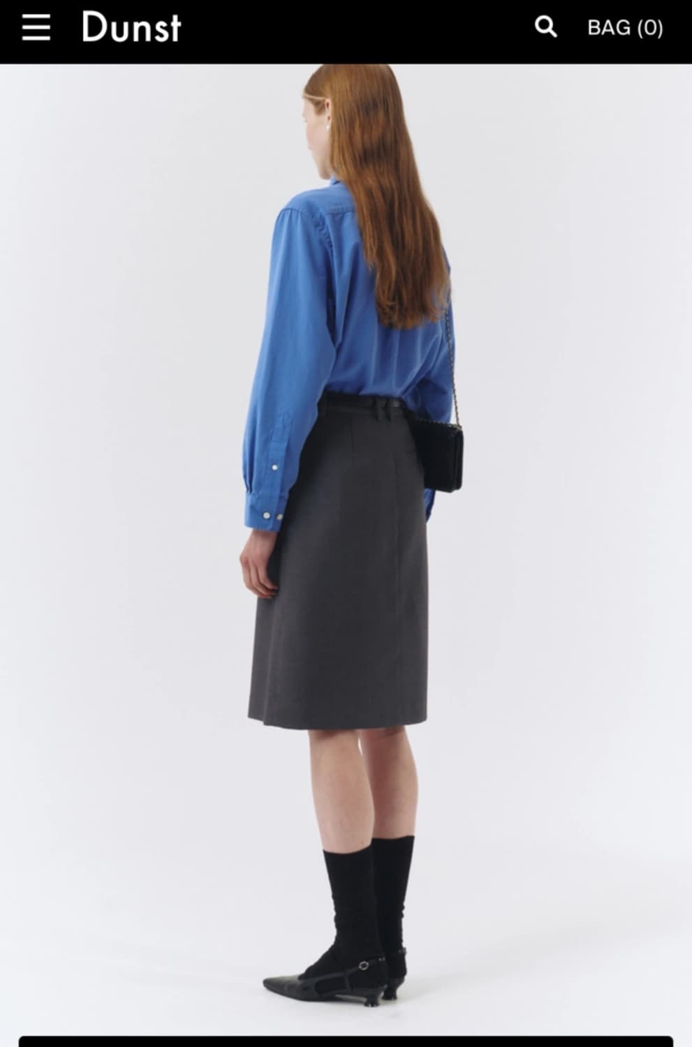 Dunst A라인 미디 스커트  상품이미지2