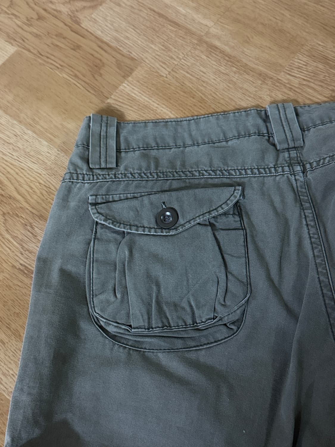 빈티지 카고 카프리 버뮤다 팬츠 상품이미지3