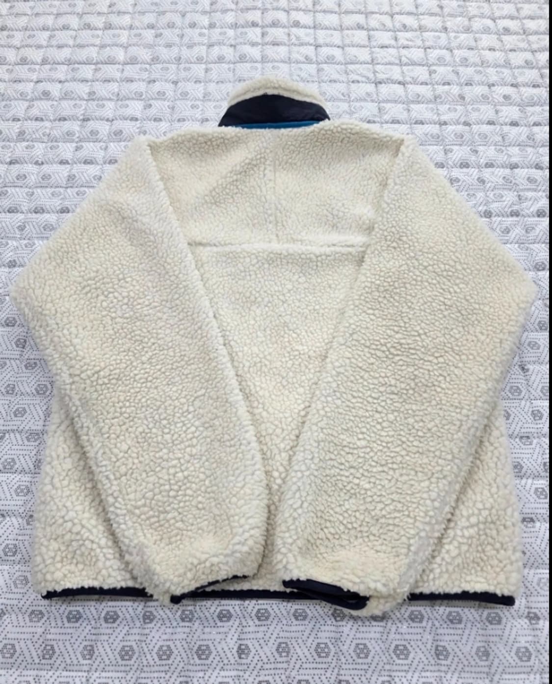 파타고니아 레트로 파일 플리스 후리스 M 아이보리 상품이미지4