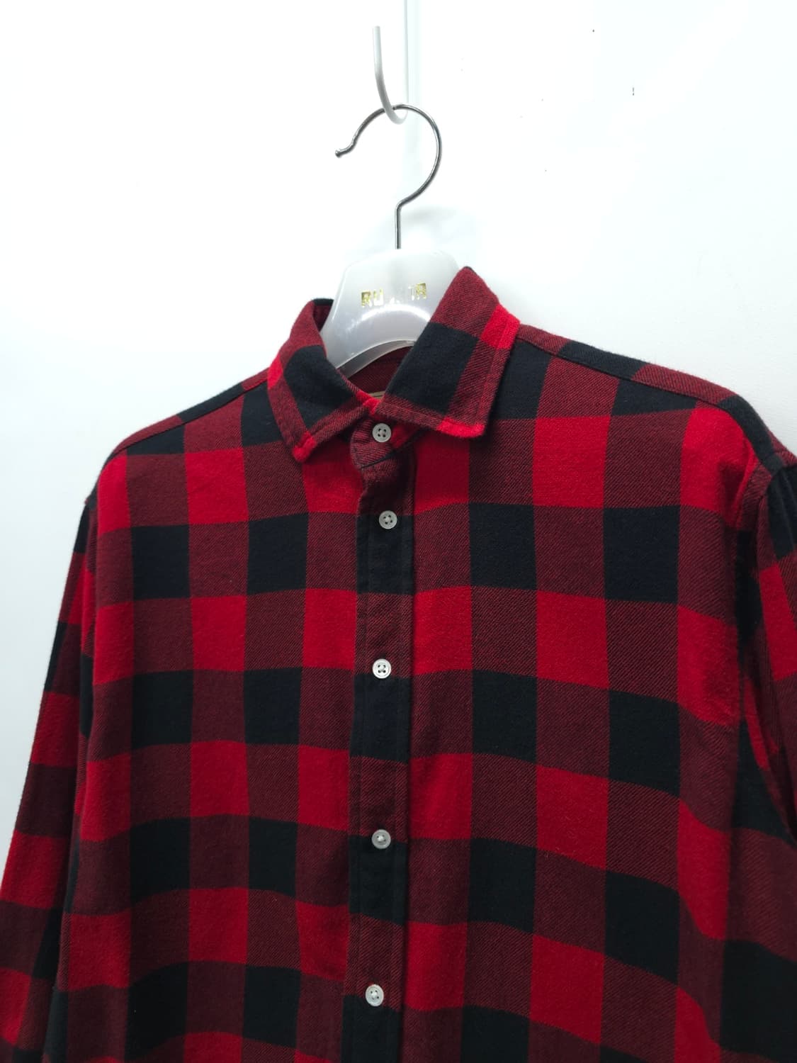 (QR인증)폴로 랄프로렌 여성 버팔로 체크 트윌 셔츠 상품이미지4