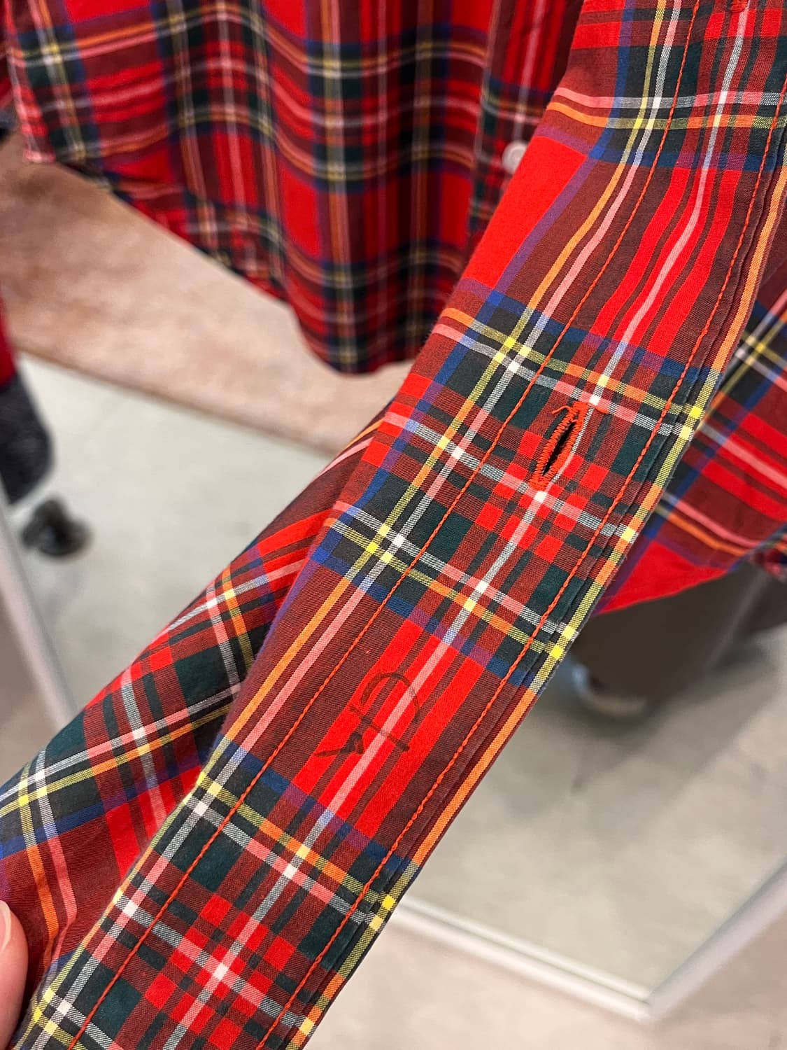 Polo ralph lauren 폴로 랄프로렌 자수 체크 셔츠 상품이미지9