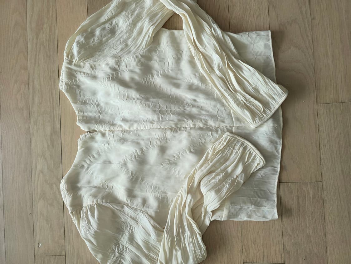 오네 크리즈 셔링 블라우스 페어리 에스닉 히피 상품이미지6