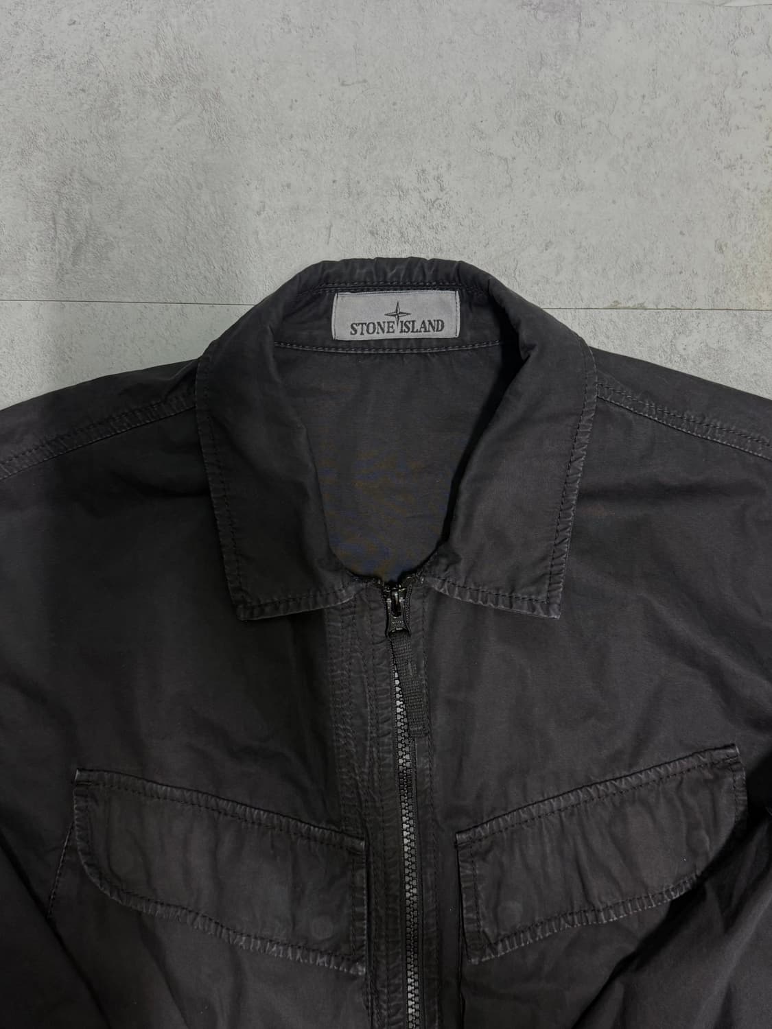 스톤아일랜드 올드이펙트 오버셔츠 자켓 상품이미지2