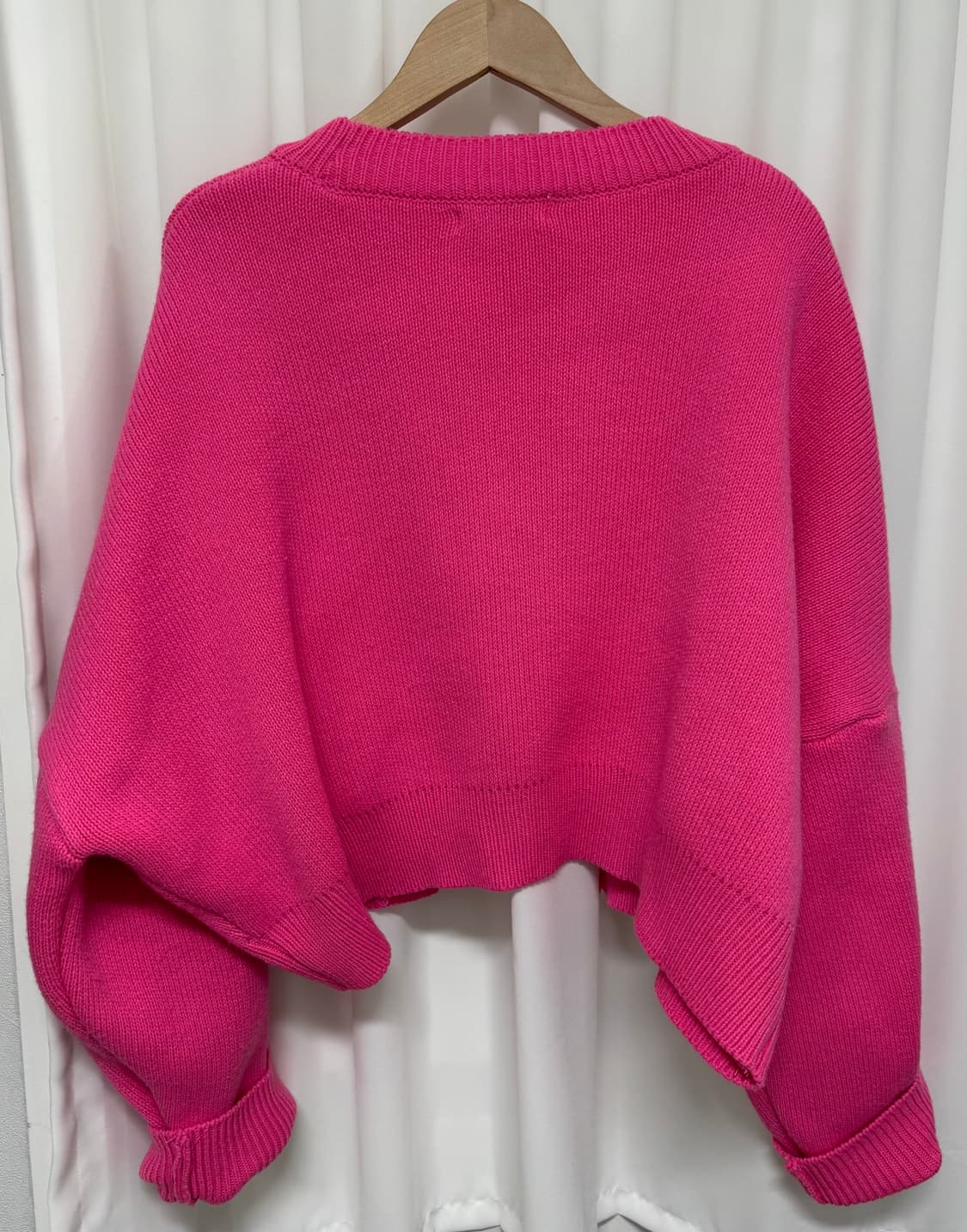 도도퀸 핫핑크 가디건 상품이미지5