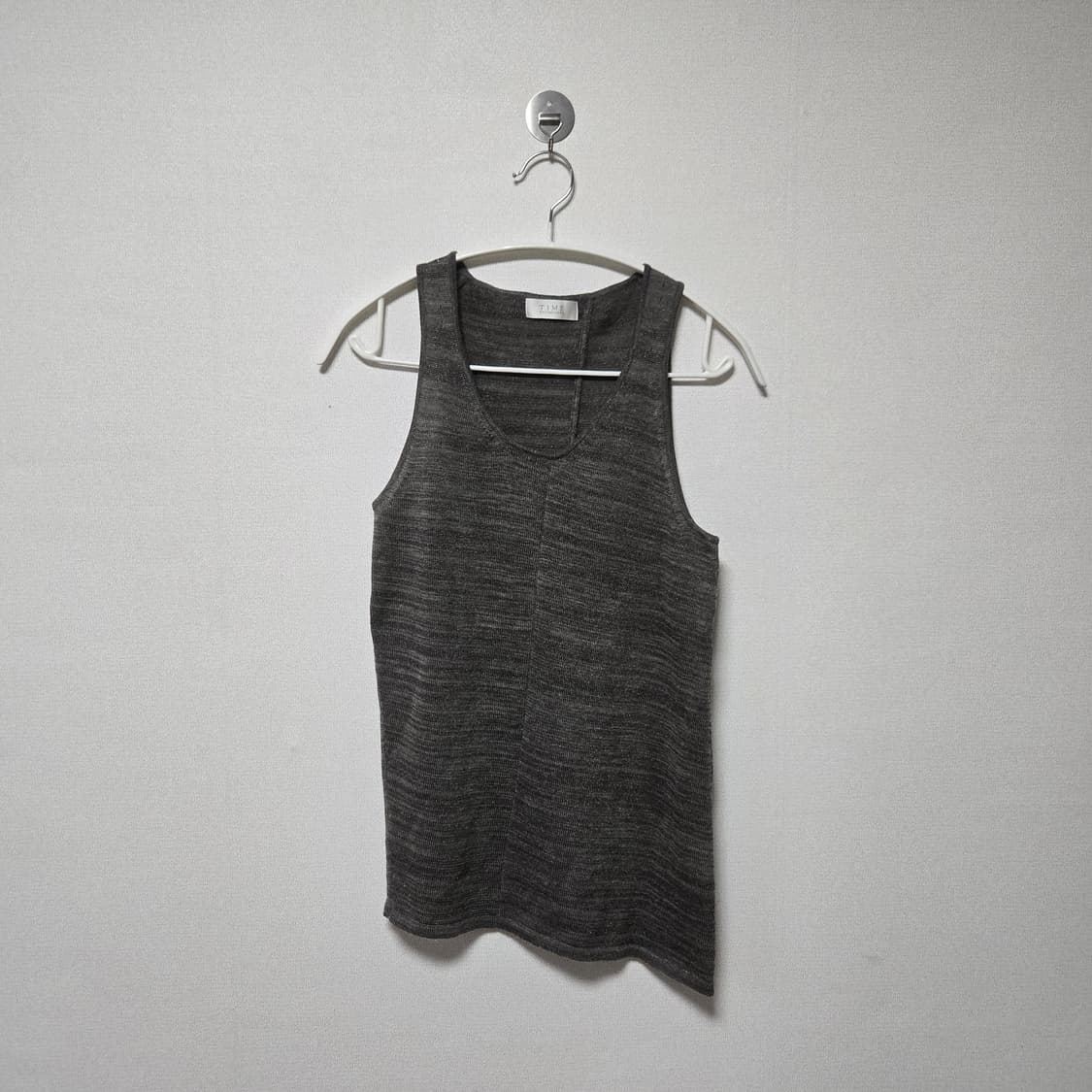 타임 울 슬리브리스 탑  상품이미지3