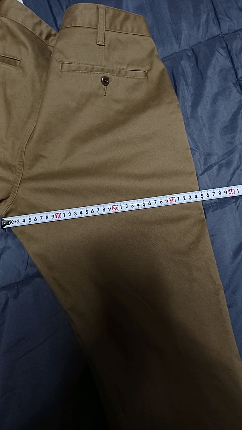 유니클로 미사용 방풍면바지 35인치 기장114 상품이미지8