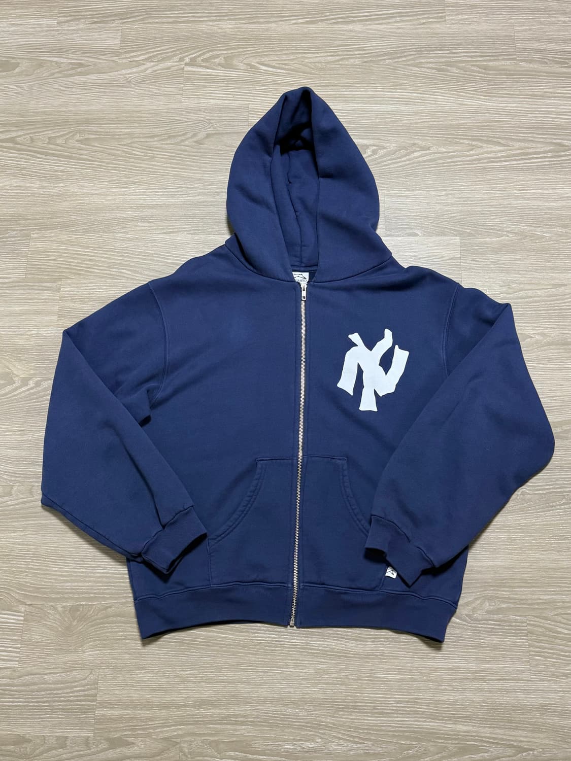 아킴보클럽 NY 뉴욕 후드집업 네이비 L 상품이미지2