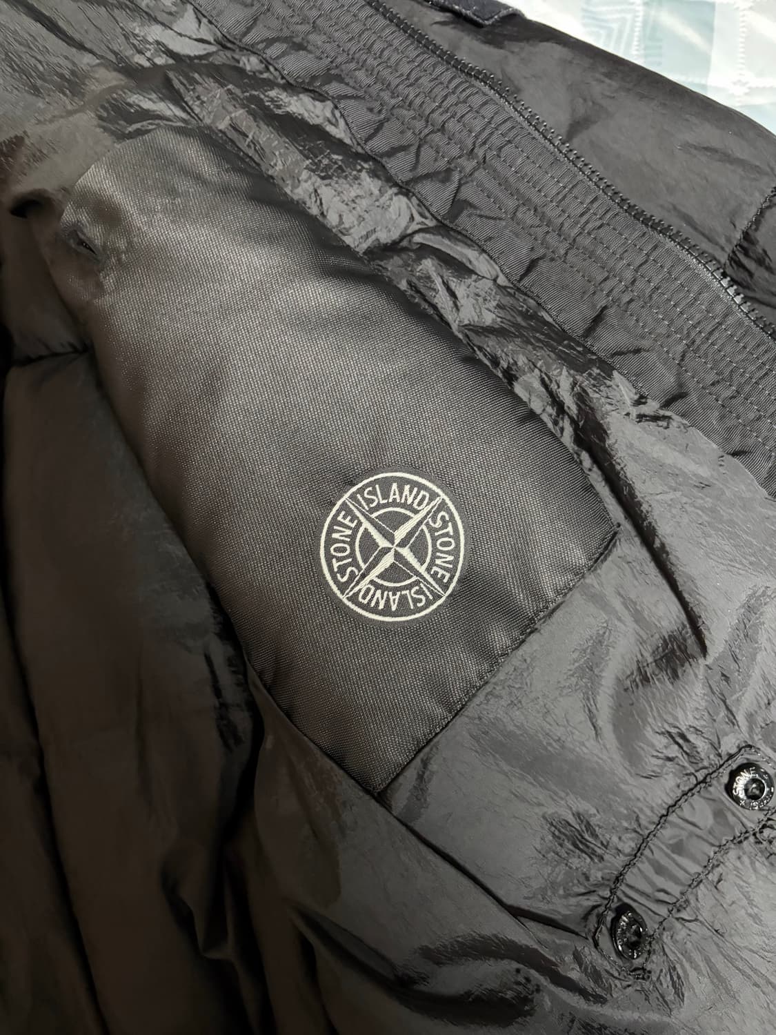 [XL] 18FW 스톤아일랜드 크링클랩스 패딩 상품이미지5