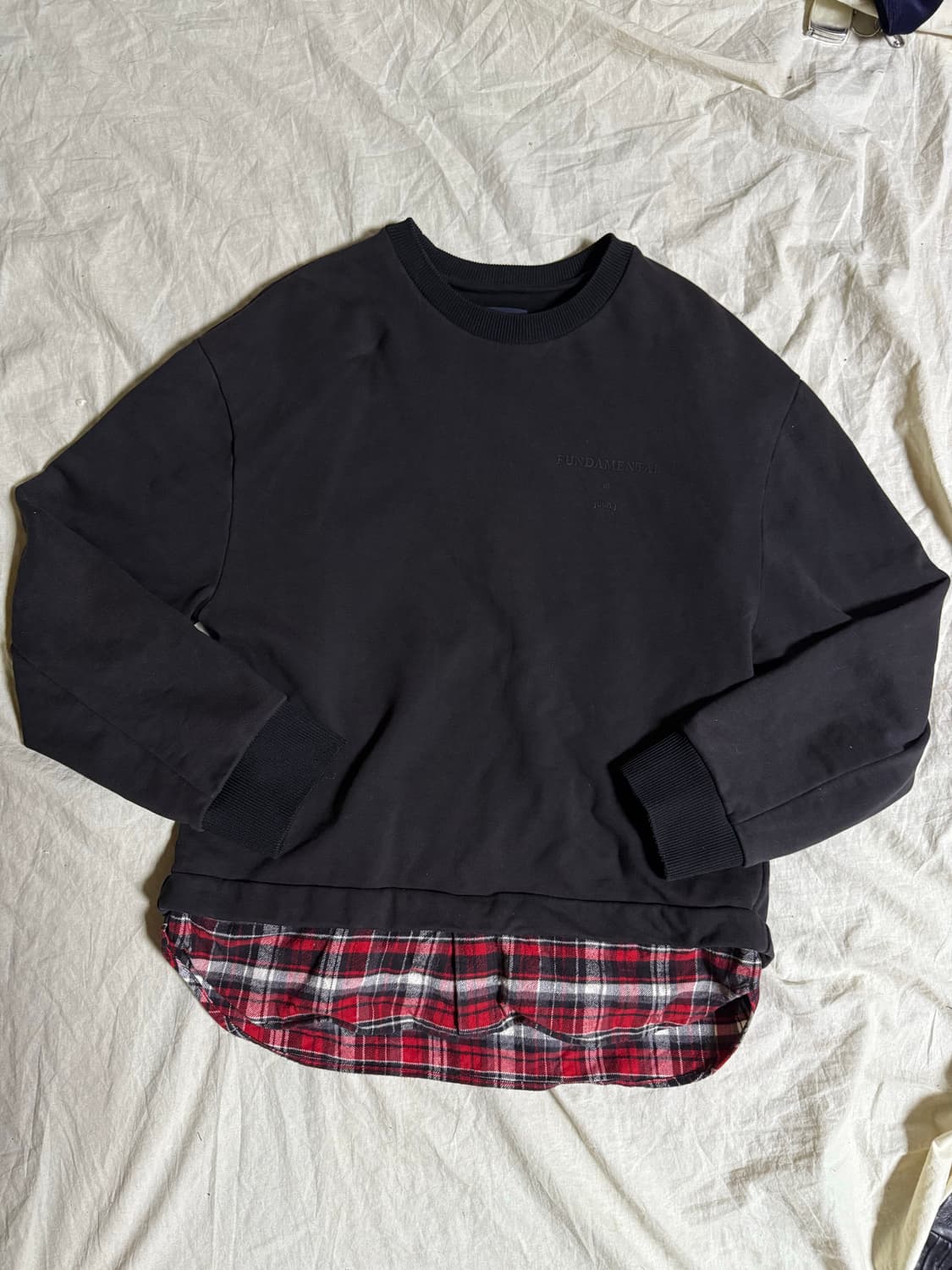 준지 레이어드 맨투맨  상품이미지1