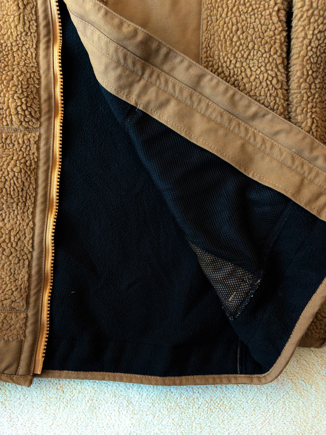 KAVU 플리스 덕 캔버스 집업 상품이미지7