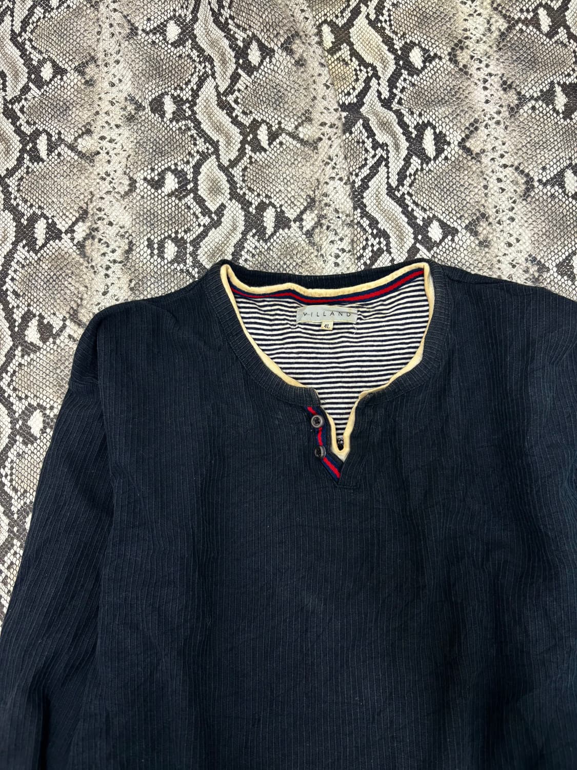 “Villand” Minimal Mood Check Detail Slee 상품이미지3