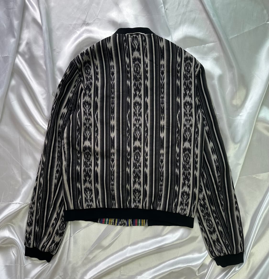 생로랑 18SS ikat 리버시블 테디 자켓 상품이미지5