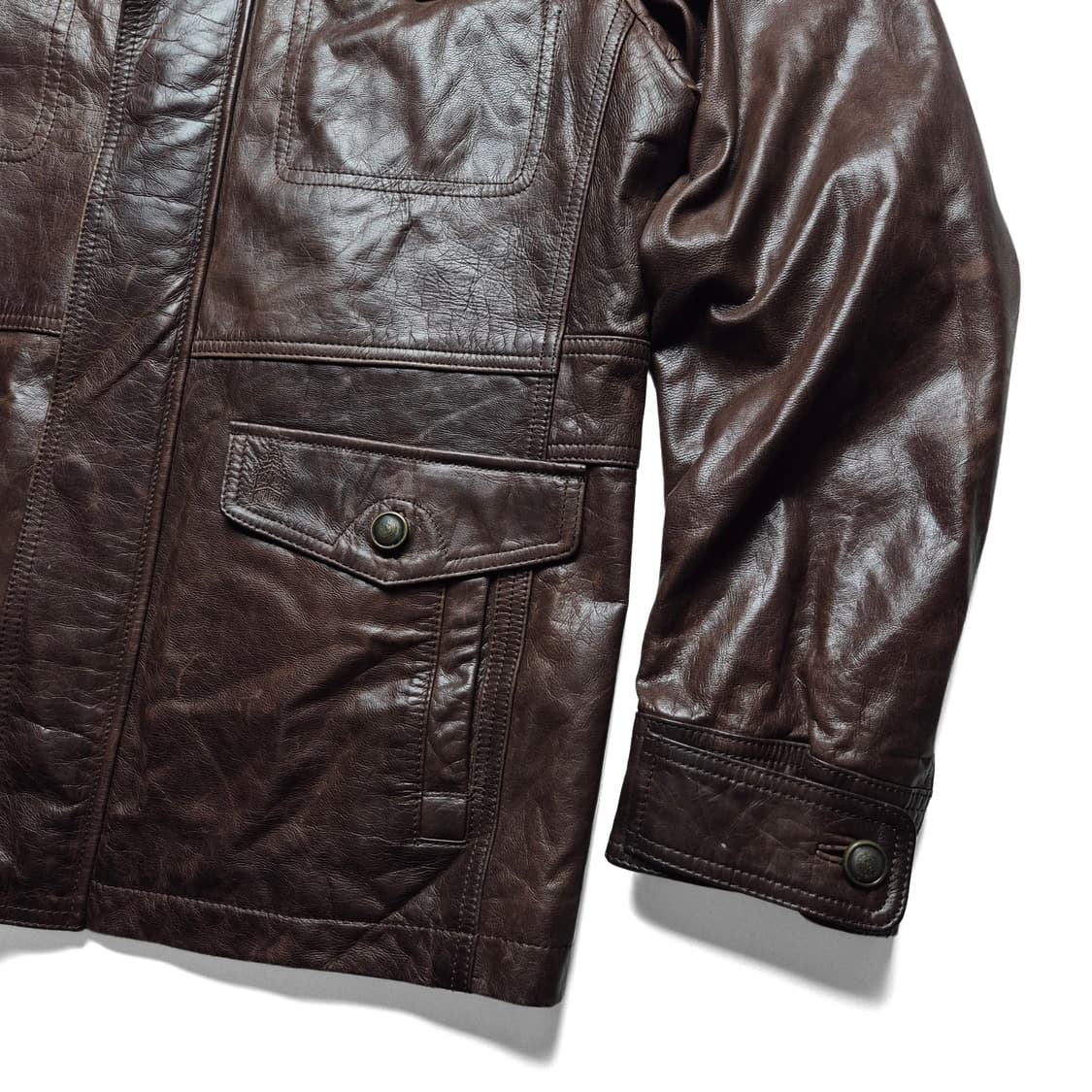 [100] 런던포그 산양가죽 필드자켓 상품이미지4