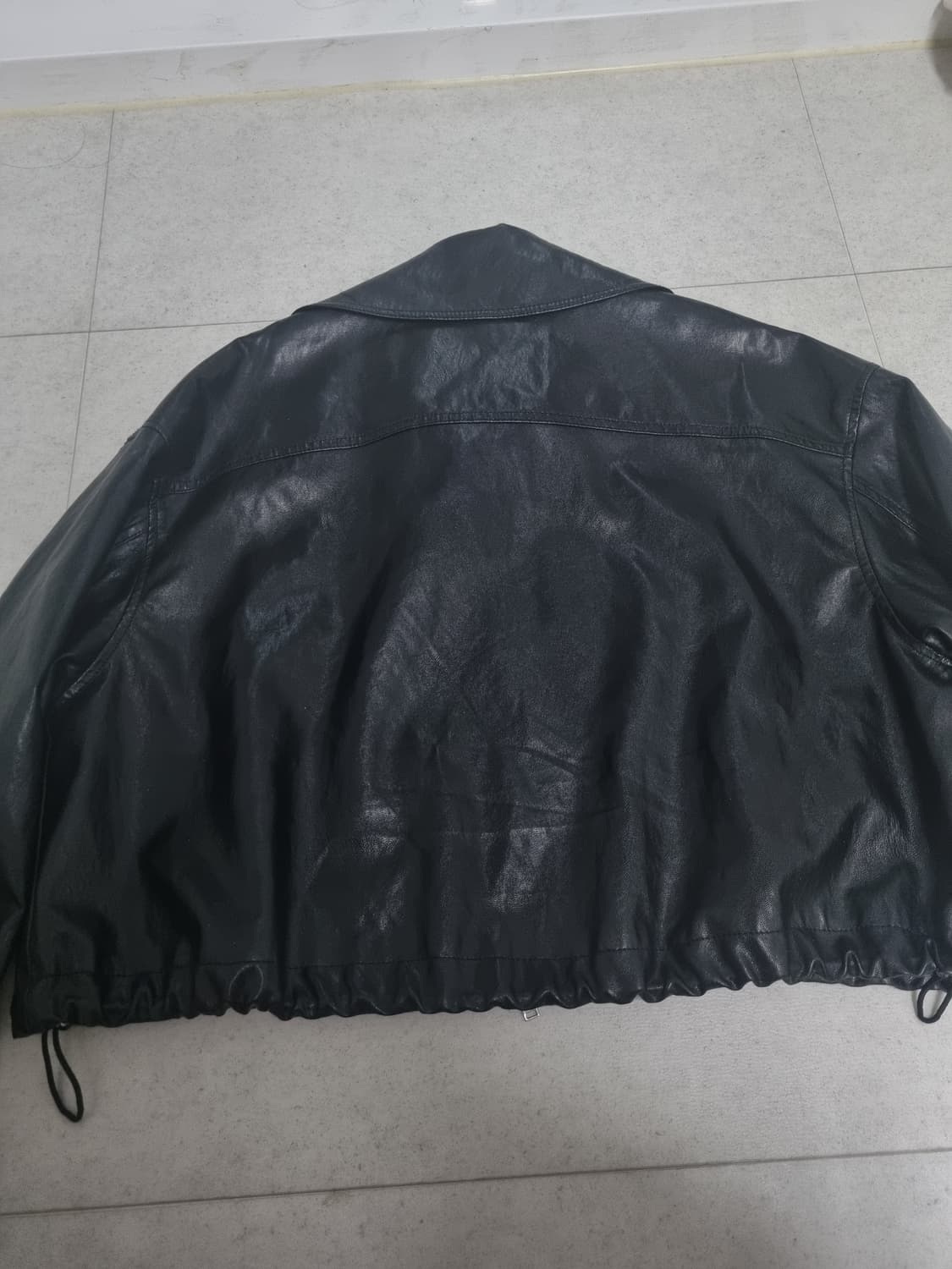 브플먼트 레더 자켓 상품이미지7